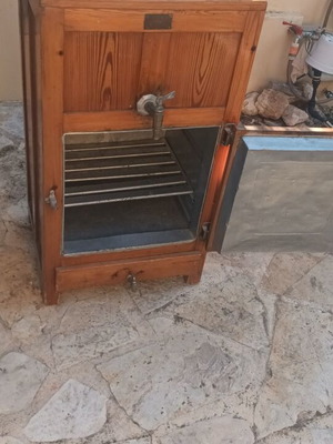 Antique icebox