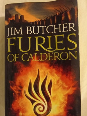 Βιβλίο Furies of Calderon του Jim Butcher μεταχειρισμένο, αγγλικά