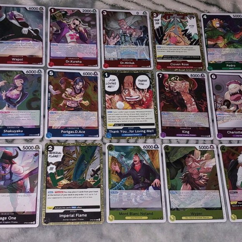 One Piece TCG Rare Cards 240 like new -  85,00 - Vendora.cy