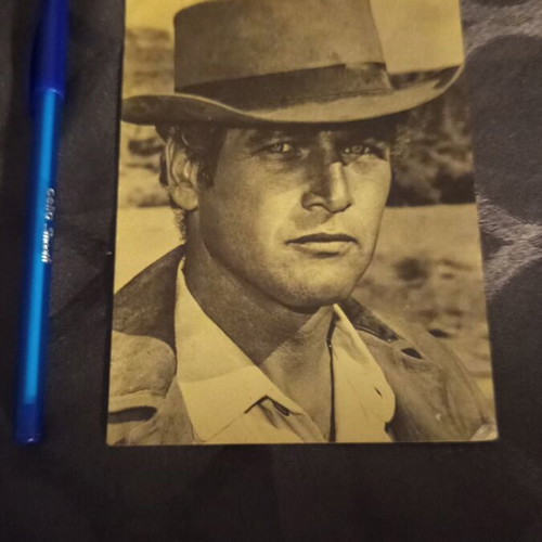 Paul Newman Photo Postcard used