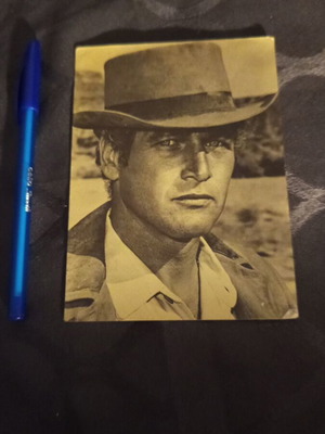 Paul Newman Photo Postcard used