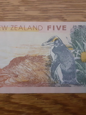 ΝΕΑ ΖΗΛΑΝΔΙΑ 5 ΔΟΛΛΑΡΙΑ - POLYMER ( 2009 ) - BANK OF NEW ZEALAND 5 DOLLARS - POLYMER ( 2009 ) XF/VF