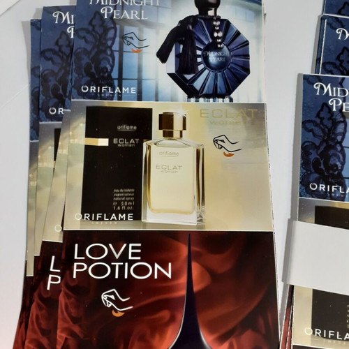 Vintage Oriflame perfume samples, new, pack of 60 pieces