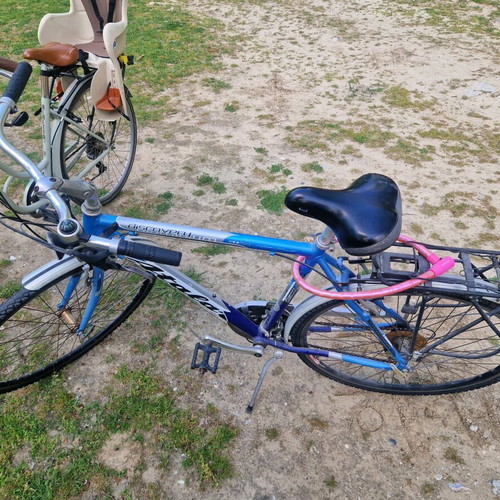 City bicycle like new, blue, 26 inch, men's, gears