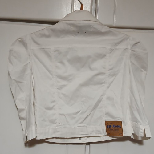 BSB Jeans white light jacket size Small like new