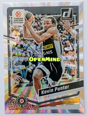 Kevin Punter Donruss 143/149 Partizan Euroleague 2023-24 card new