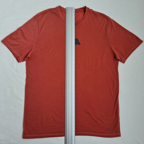 OCK men's t-shirt used, merino wool blend, size XL, red