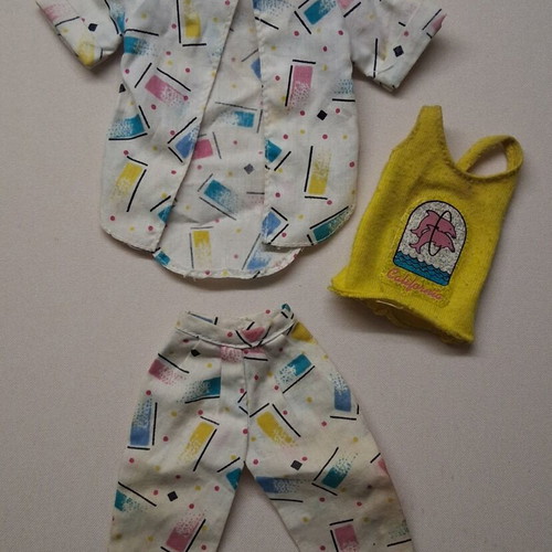 Barbie vintage California Dream 1987 outfit
