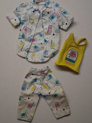 Barbie vintage California Dream 1987 outfit