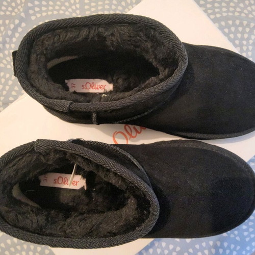 S.Oliver women's boots black like new size 37-38
