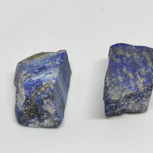 Lapis Lazuli natural raw stones, like new, set of two