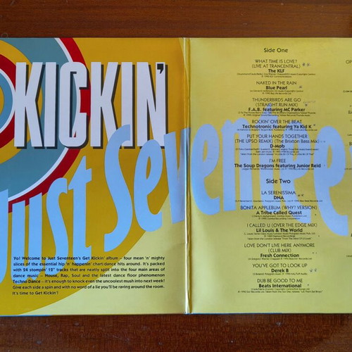Jam On The Mutha Beats International Just Seventeen vinyl pack used, 90s dance