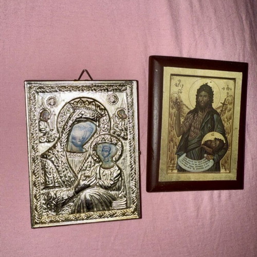Religious icons new, pack of 2