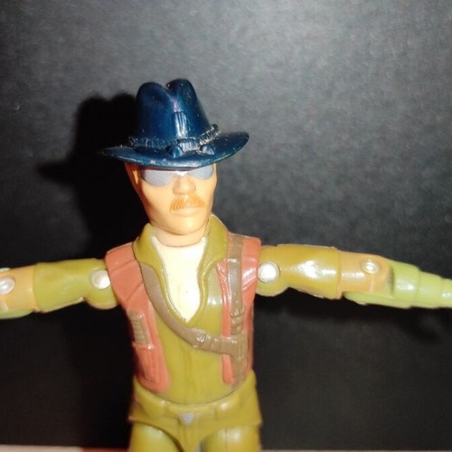G.I.JOE Wild Bill (v1) 1983 action figure used
