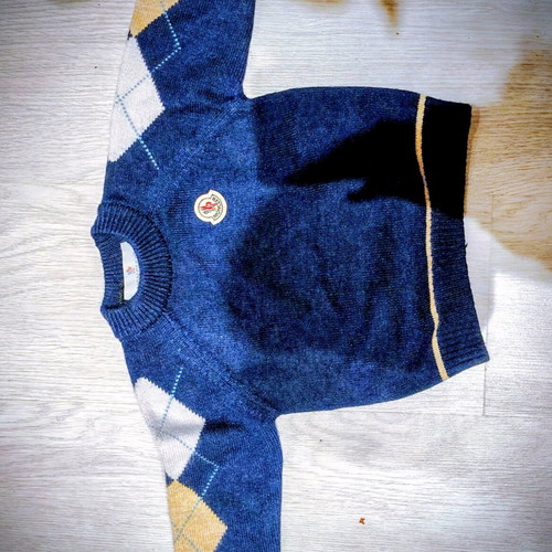 Moncler baby sweater new for 6-9 months