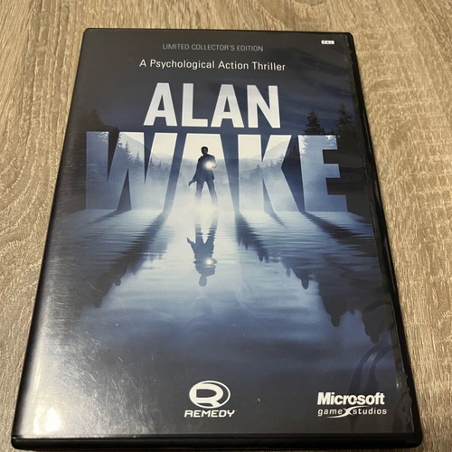 Alan Wake Limited Edition Xbox 360 like new with bonus disc