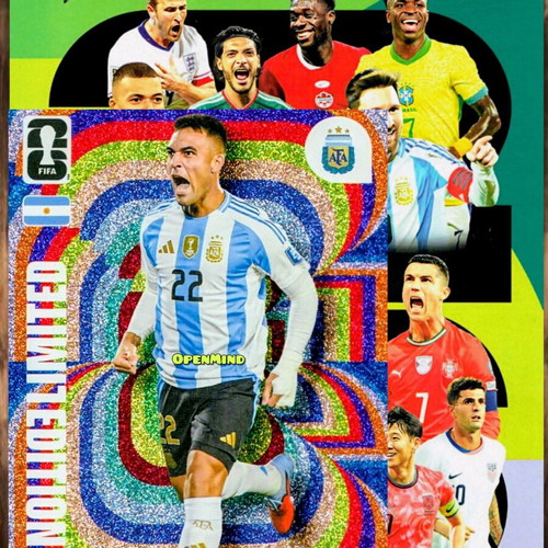 Martinez Limited FIFA World Cup 2026 Adrenalyn XL Argentina card new