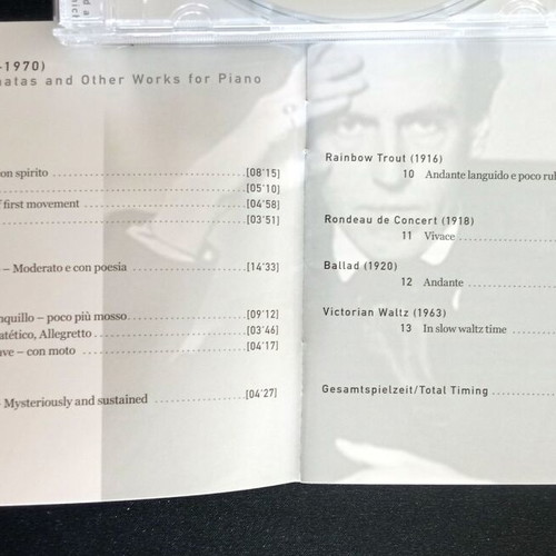 Cyril Scott The Complete Sonatas CD used, classical music