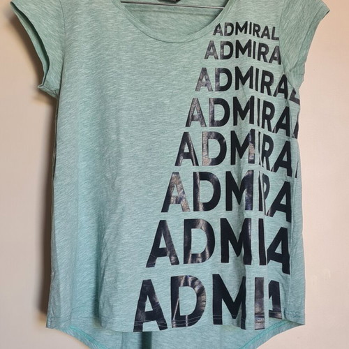 Admiral women's t-shirt like new, turquoise, sizes M-L