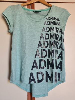 Admiral women's t-shirt like new, turquoise, sizes M-L
