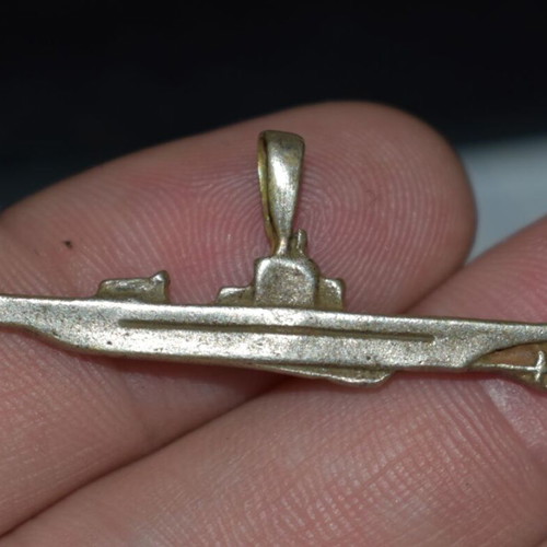 Silver U-Boat German patriotic used