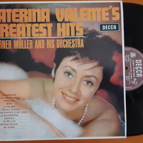 Caterina Valente Greatest Hits vinyl used, jazz