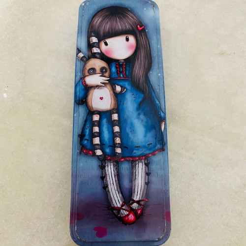Gorjuss Santoro London Metal Pencil Case like new