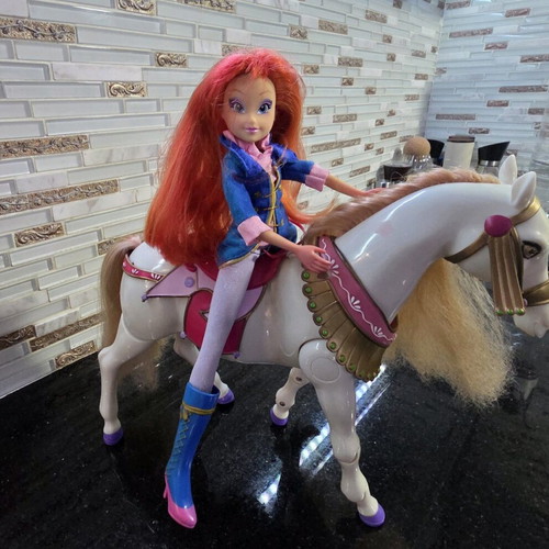 Winx Doll with Pony used