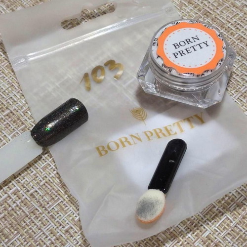 Born Pretty No 103 Magic Powder Mirror Effect Nail Powder for Manicure and Pedicure