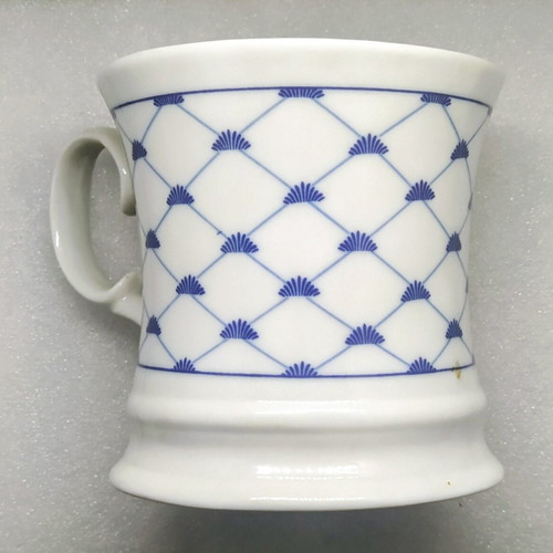 Classic Blueprint porcelain mug by Tilia new