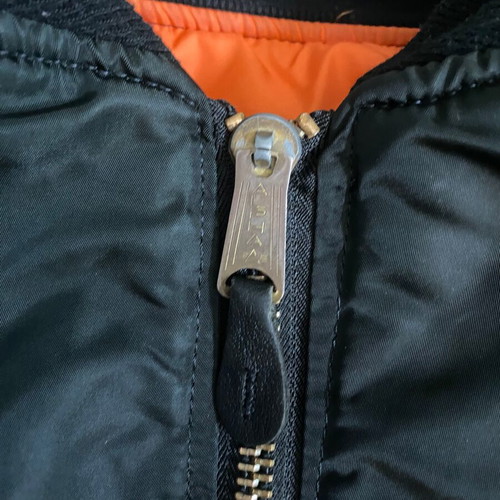 Alpha Industries MA-1 XXL black flying jacket used