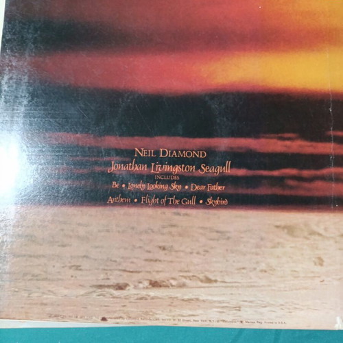 Neil Diamond Jonathan Livingston Seagull original soundtrack vinyl