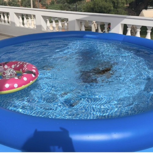 Intex pool 3.05 m x 0.76 m used with pump and filter