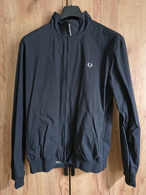 Fred Perry Polyester Jacket used, size Medium, blue