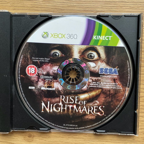 Xbox 360 Rise of Nightmares used game