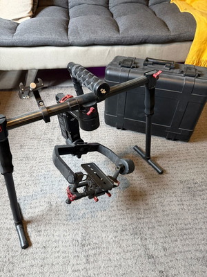 DJI Ronin M gimbal used with controller and case