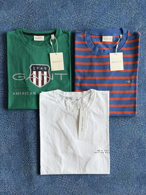Gant and Young Poets Society men's t-shirts new, sizes M and L