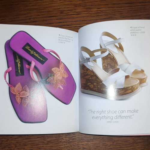 Shoes by Judith H. Miller collectible fashion book like new