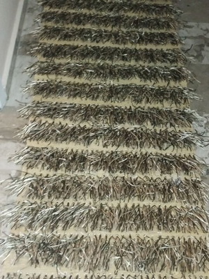 Rug set used, large 2x65 and two smaller 1.5x65 runners