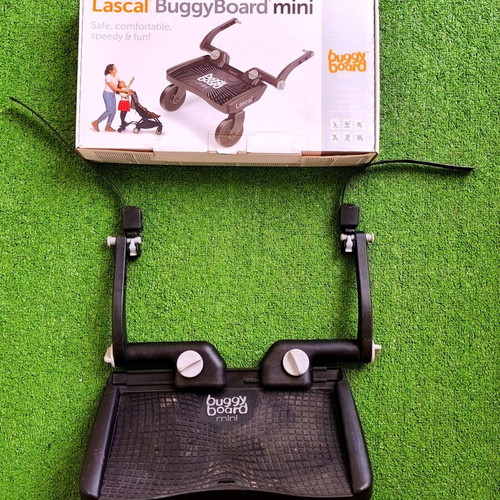 Lascal BuggyBoard Mini stroller platform for second child, grey