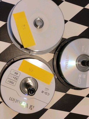 Cd καινούργια, πακέτο 59 τεμαχίων