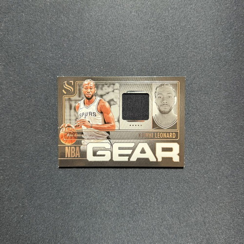 Panini Silhouette 2024-25 Kawhi Leonard NBA Gear card with game worn patch like new
