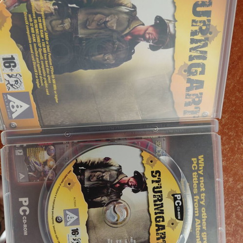 Sturmgart PC game used, without manual