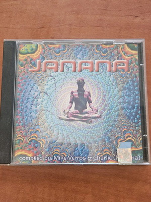 Janana CD new, psytrance and progressive electronic music compilation