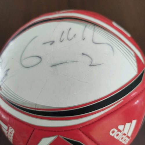 Leather collectible ball Euro 2008 new with authentic signatures