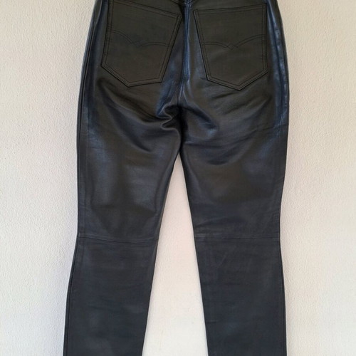 Celestino leather pants like new, black, high waist