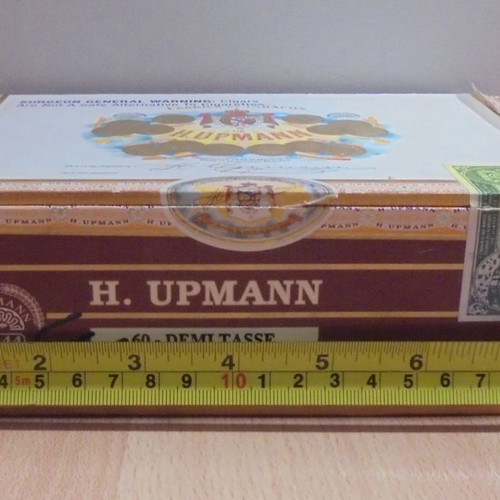 H. UPMANN old wooden cigar box used, empty