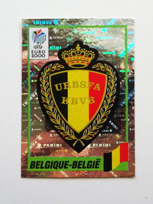 Panini Euro 2000 Ν. 95 - Βέλγιο (Σήμα)