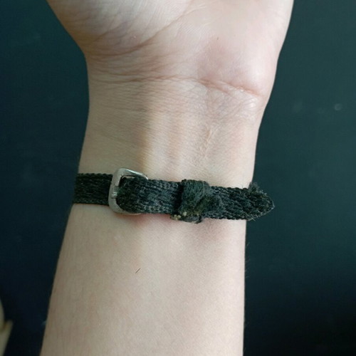 Laora wristwatch used, vintage, slim, INCABLOC