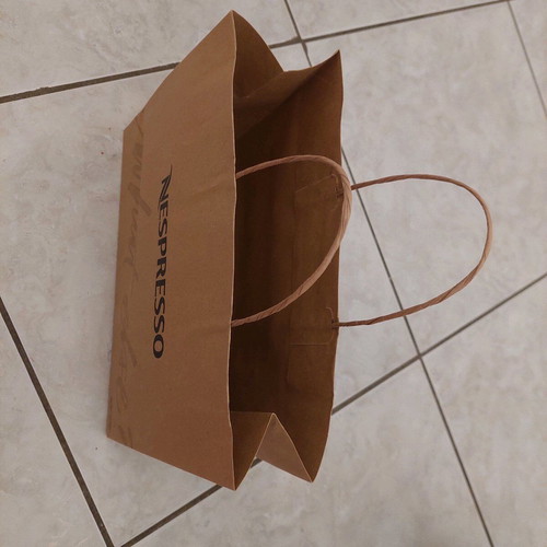 Nespresso What Else paper bag new